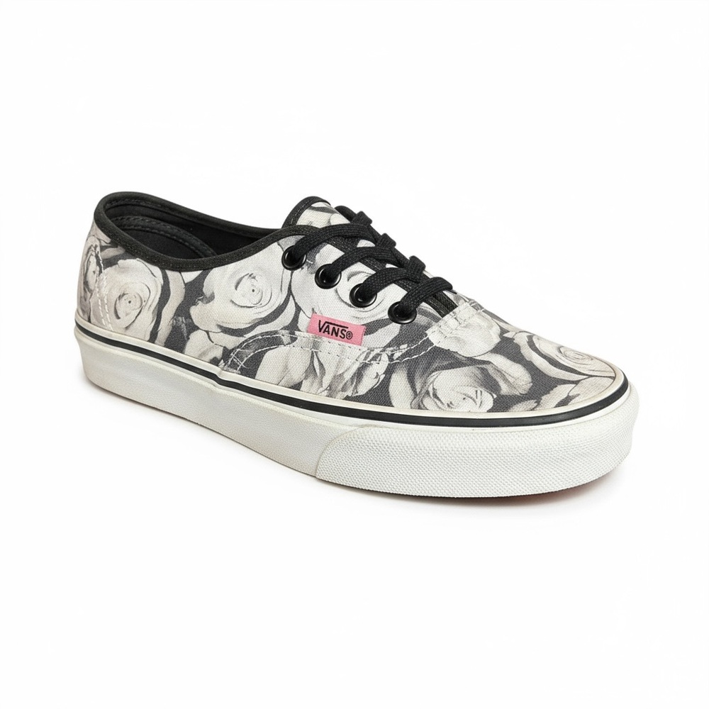 VANS Authentic Digi Roses Lace-Up Shoes. Size 6.5 - Picture 3 of 13